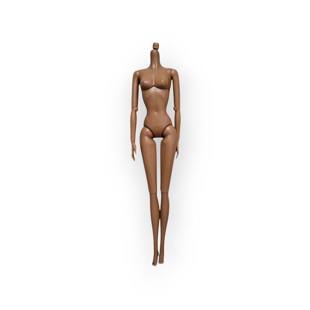 Fashion Doll 1/6 Scale Doll Movable Joints Articulated Poseable Body Only Brown